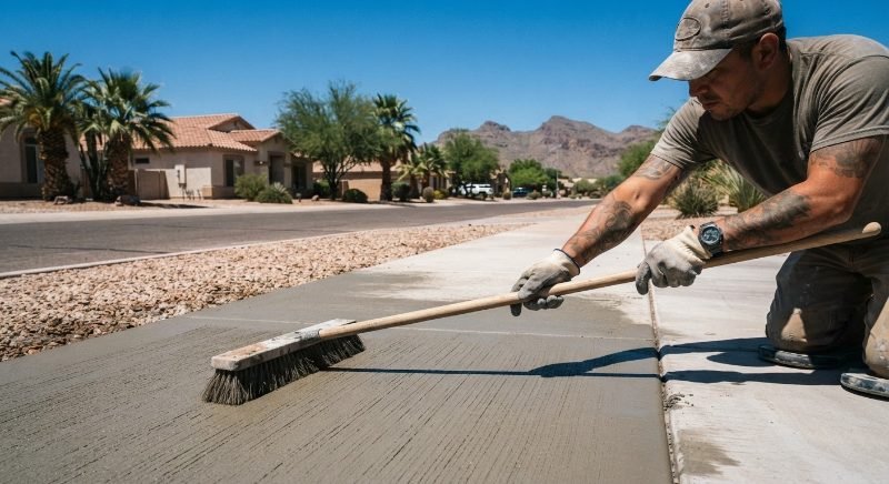 Concrete Driveways services in Maricopa, Arizona