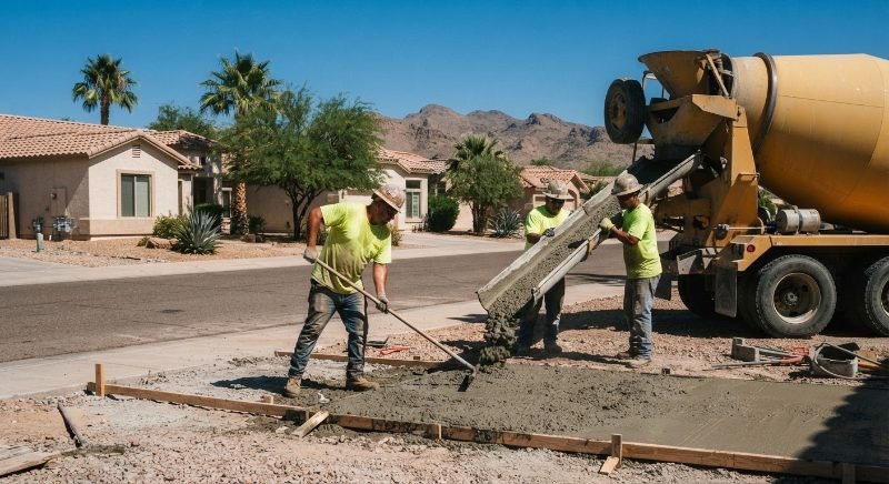 Concrete Patios in Maricopa
