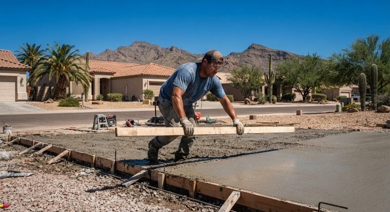 Concrete Contracting project in Maricopa
