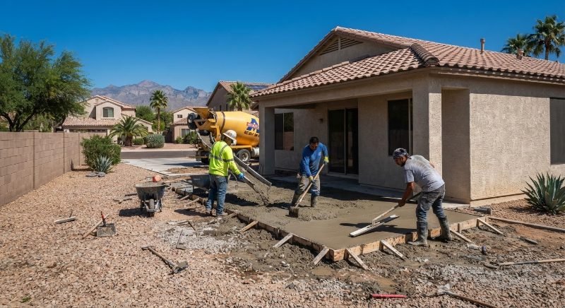 Concrete Contracting project in Maricopa