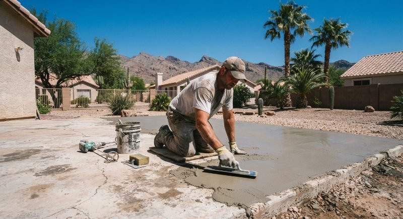 Concrete Contracting project in Maricopa