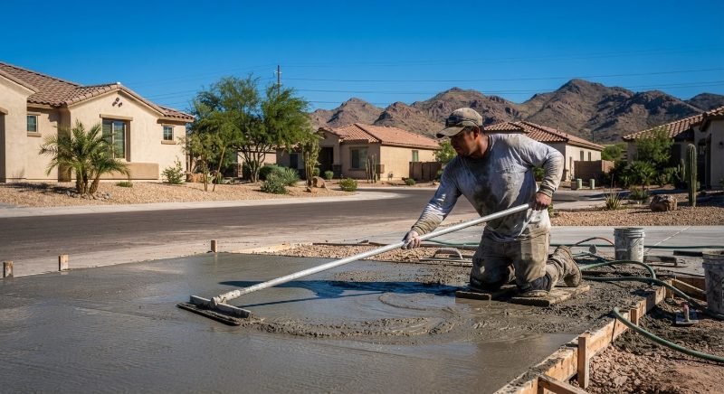 Concrete Contracting project in Maricopa