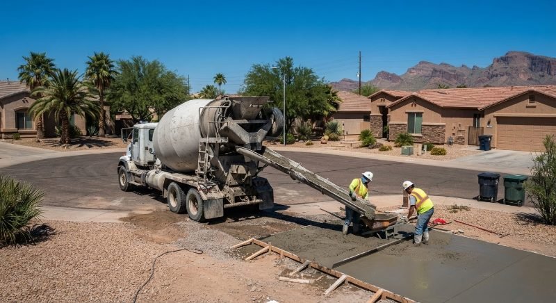 Concrete Contracting project in Maricopa